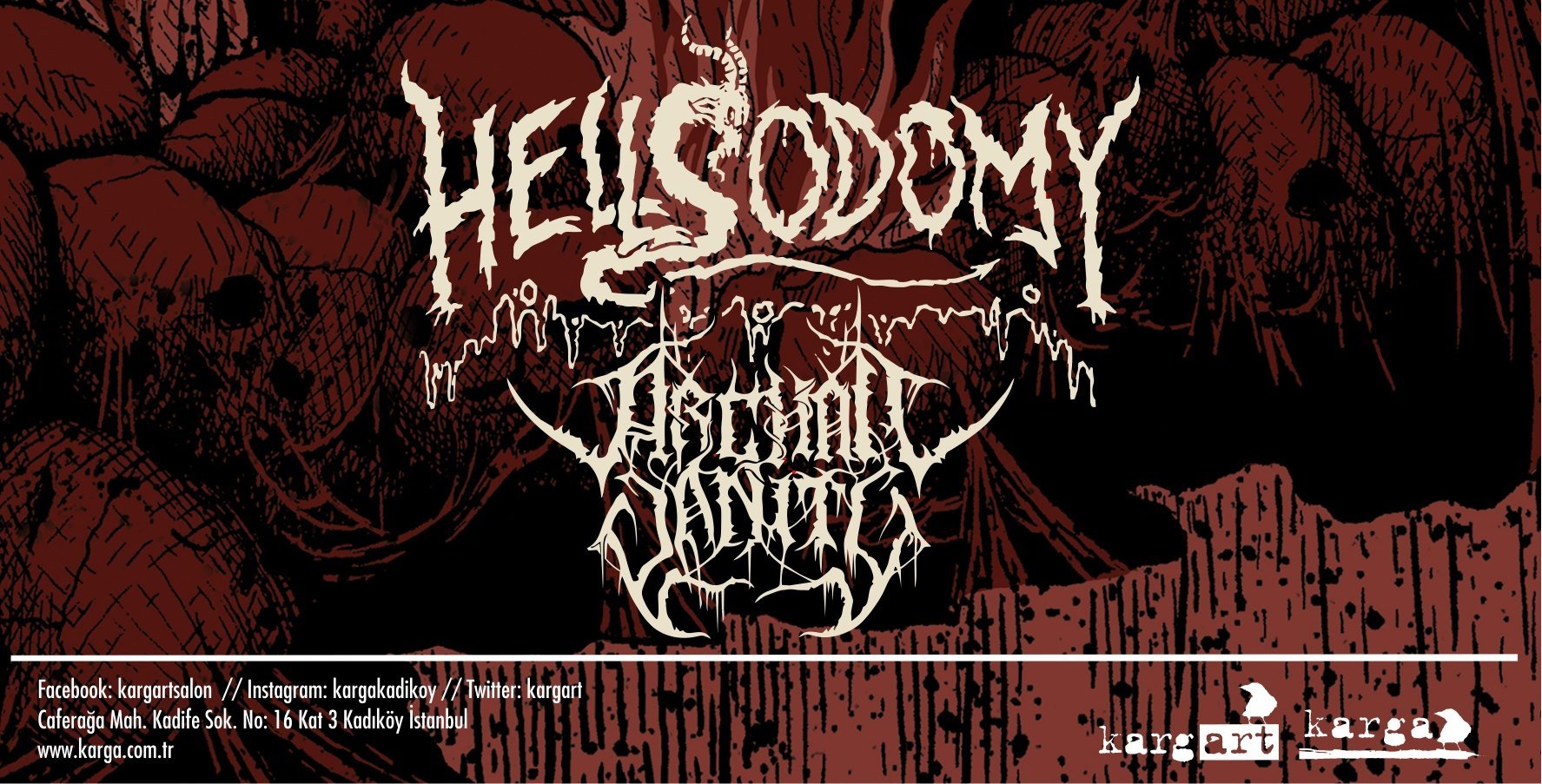 Hellsodomy  yeni albümü”Morbid Cult”ın Konseri ile geliyor