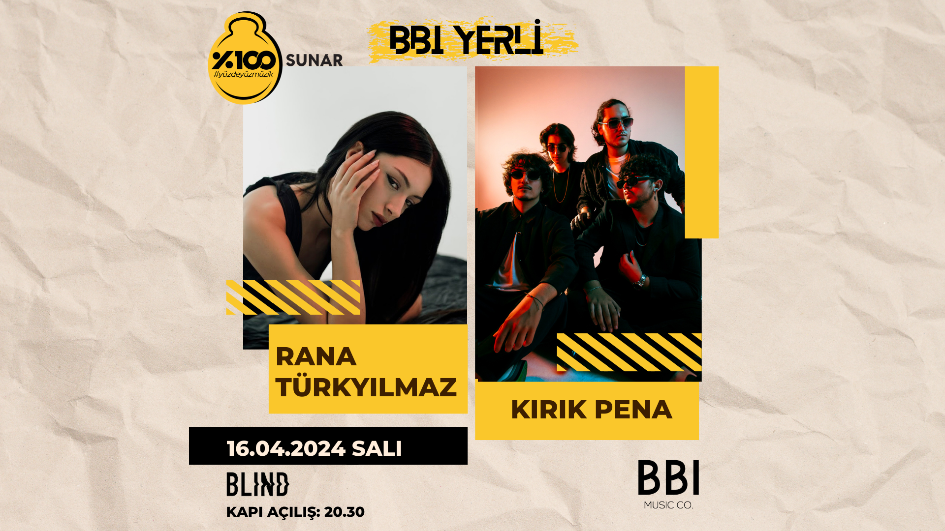 BBI Yerli Sahneye Taşınıyor: Rana Türkyılmaz & Kırık Pena Blind Sahnesinde